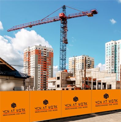 Bauzaun Banner Frontlit