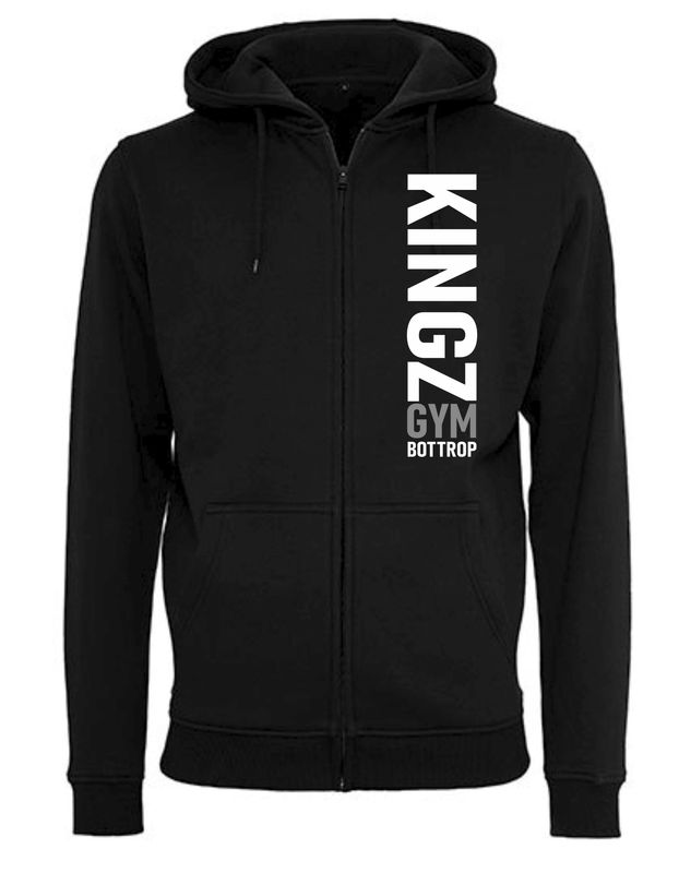 Unisex KINGZ Zipper Hoodie Senkrecht