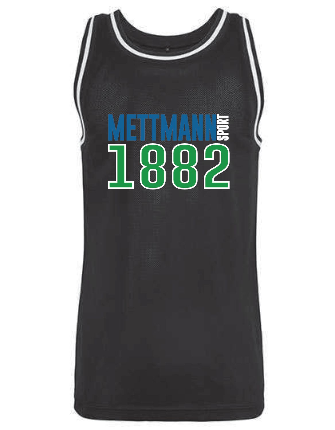 Mettman Sport TANK TOP 1882, Farben: Black