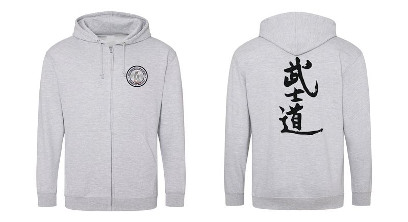 Unisex Bushido Zipper Hoodie Wappen