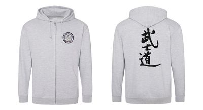 Bushido  Unisex Zipper Hoodie Wappen