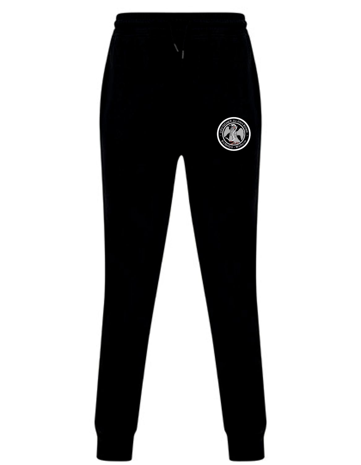 Unisex Jogginghose Bushido Wappen, Farben: Black