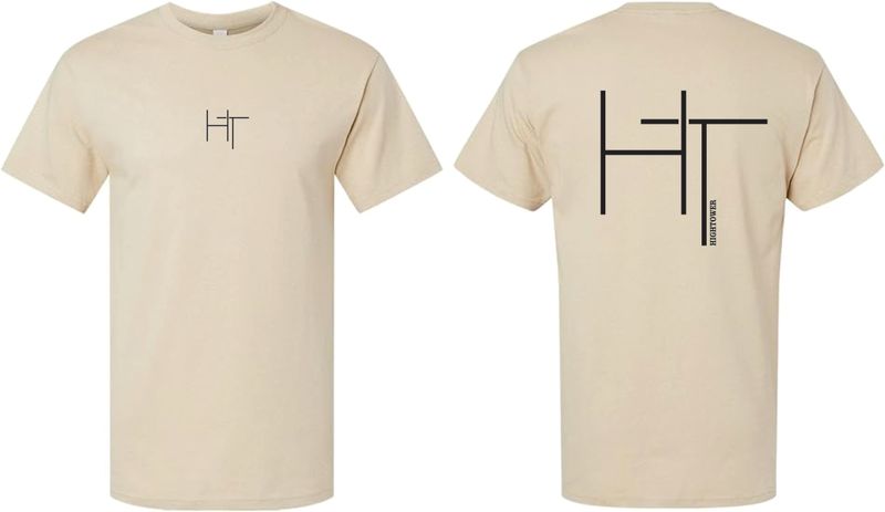 Heavy Oversize Tee HT front and back