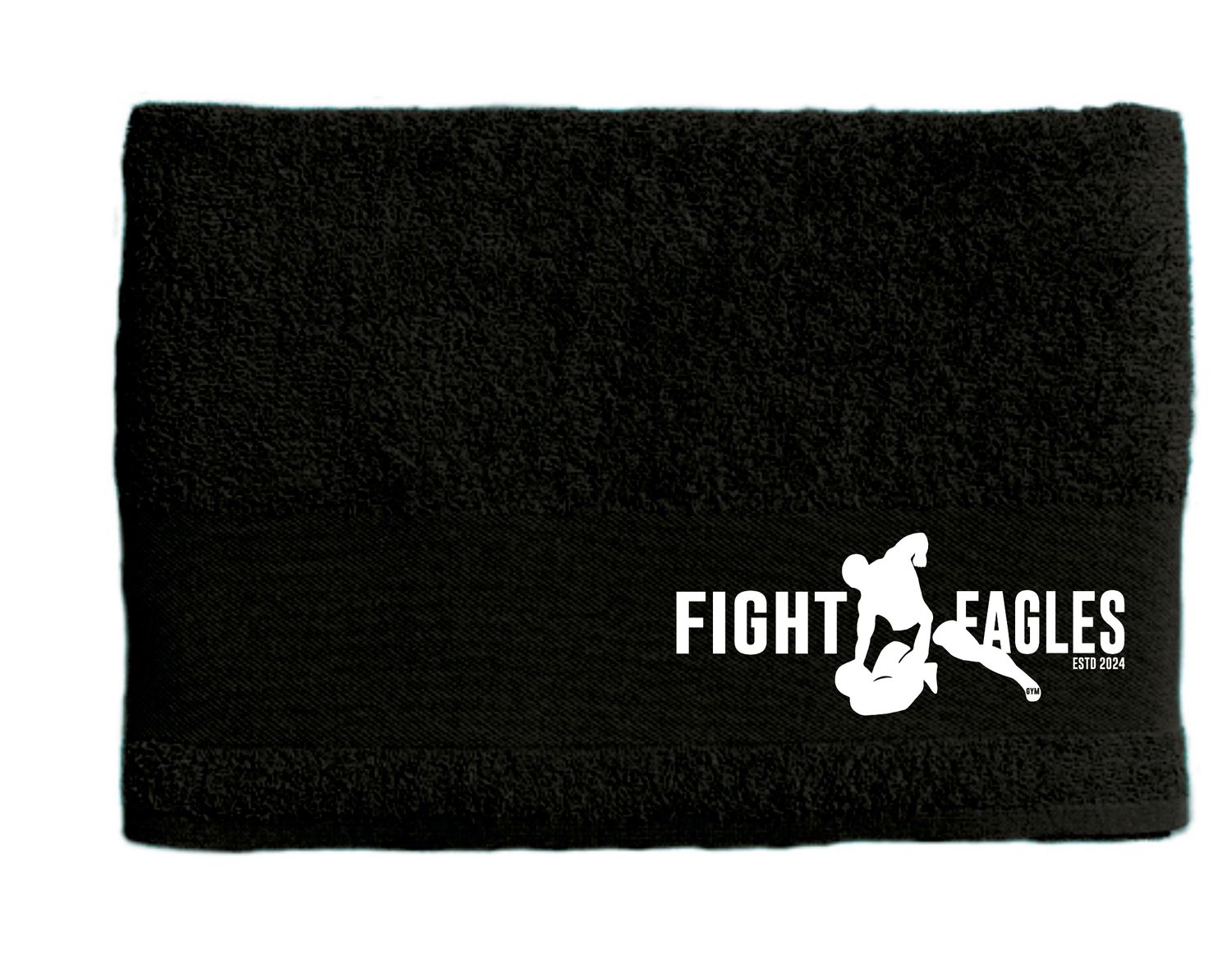 Fight Eagles Handtuch Fighter, Farben: Schwarz