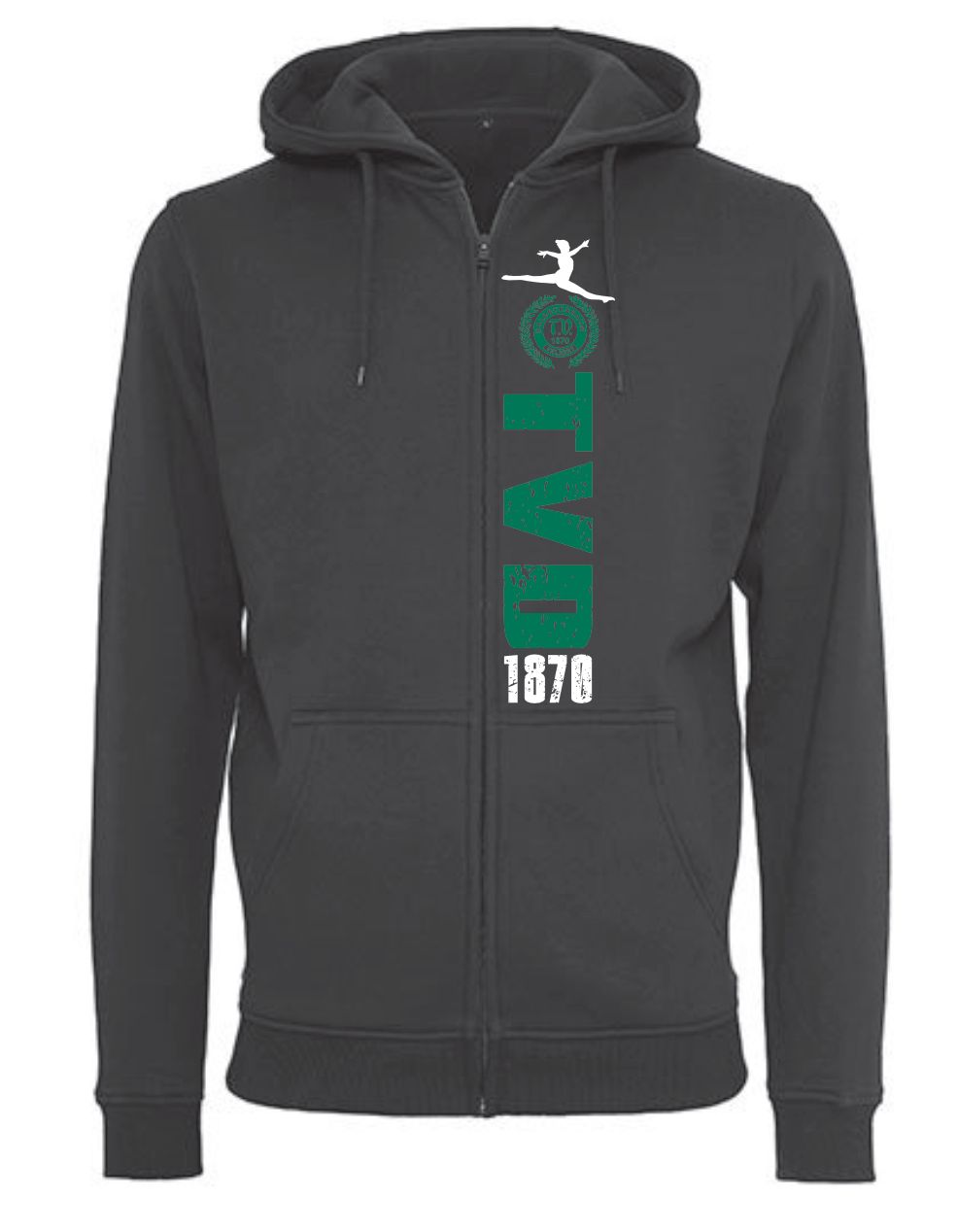TVD Unisex Zipper Hoodie TVD 1870