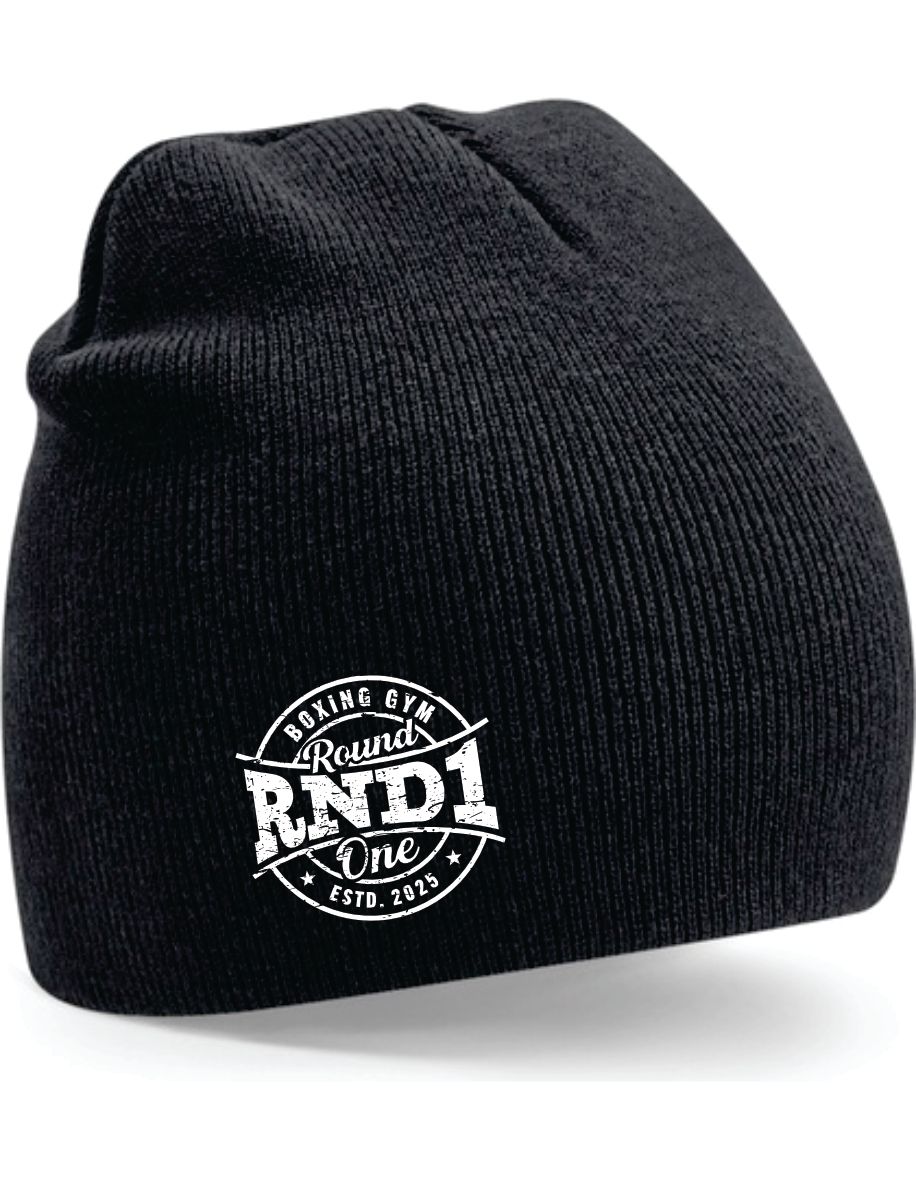 RND1 Beanie, Farben: Schwarz/Weiss