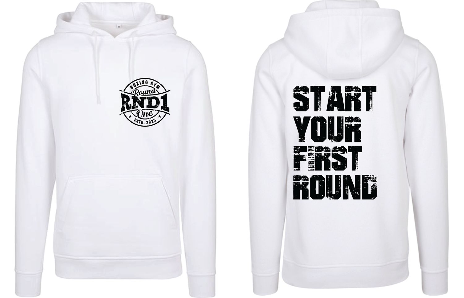 RND1 Hoodie SYFR, Farben: Weiss