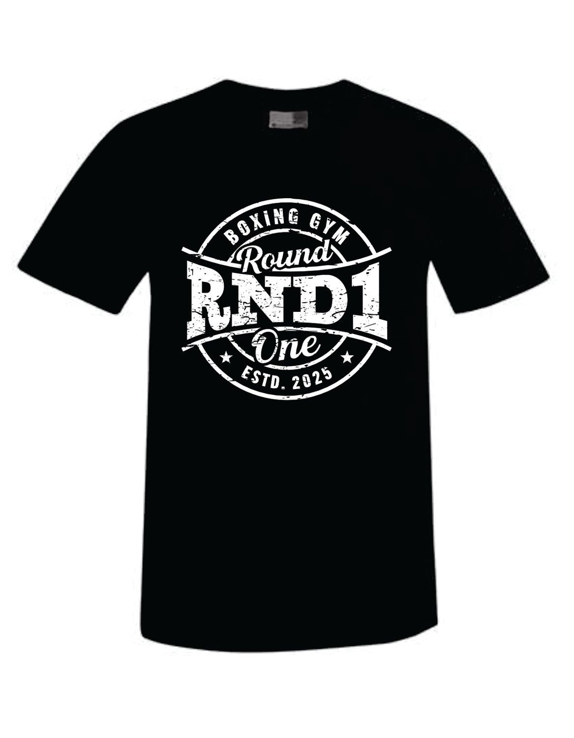 RND1 T-Shirt Basic, Farbe: schwarz/weiss
