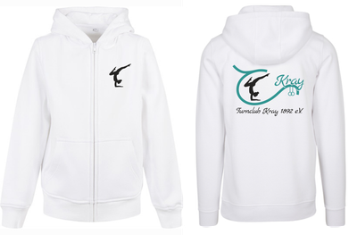 Zipper Hoodie Basic klein und groß