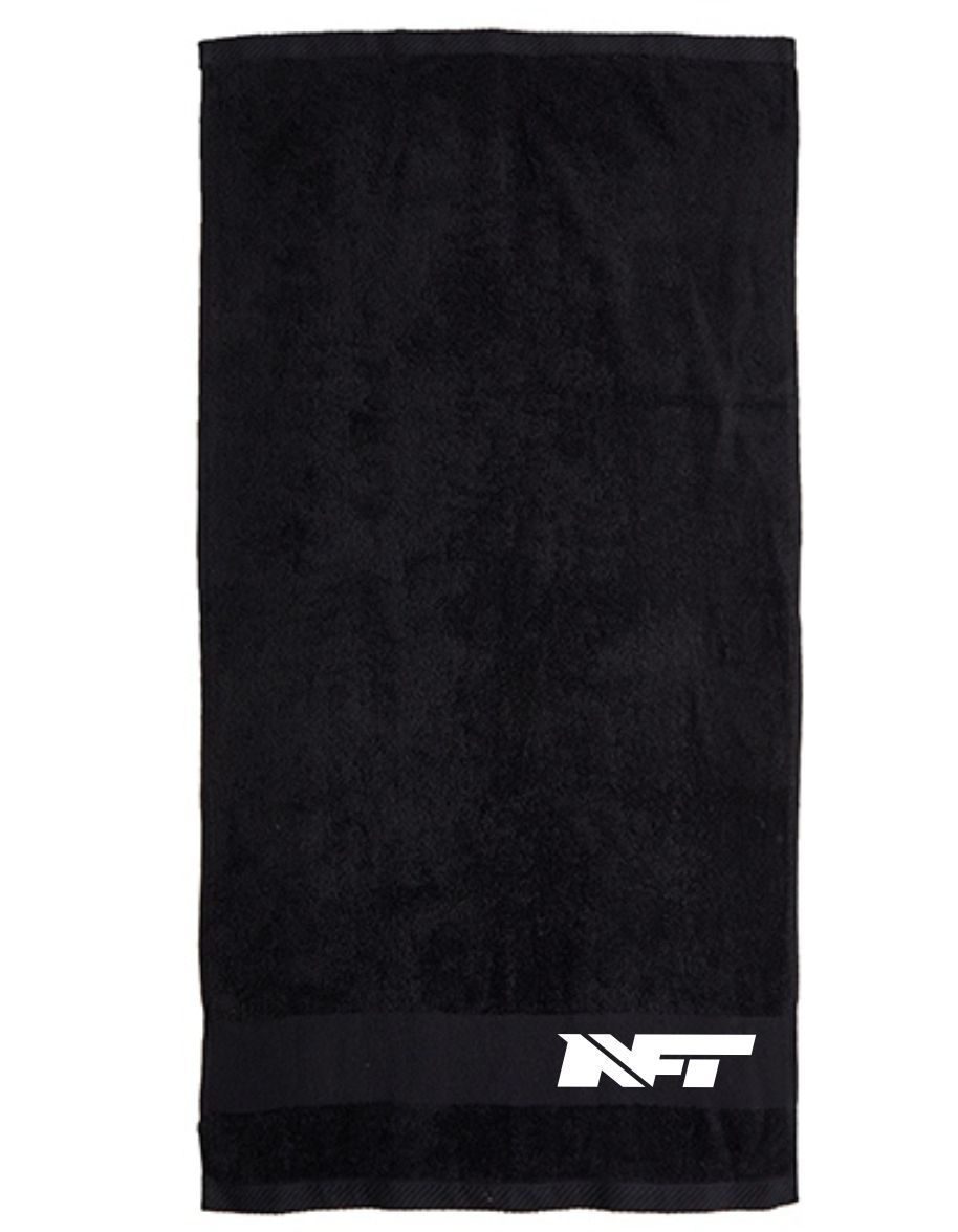 Handtuch NFT Basic klein, Farben: schwarz/weiss