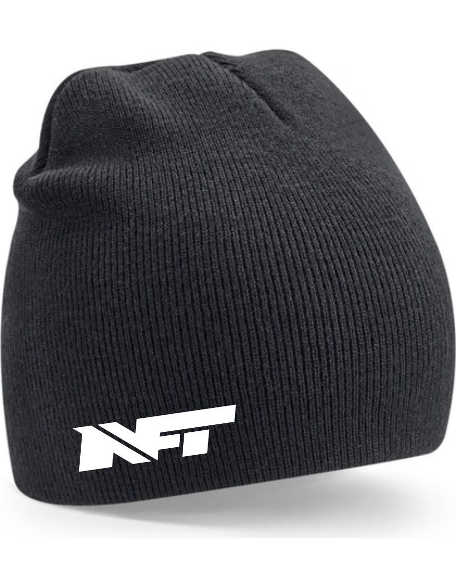 Beanie NFT, Farben: Schwarz/Weiss