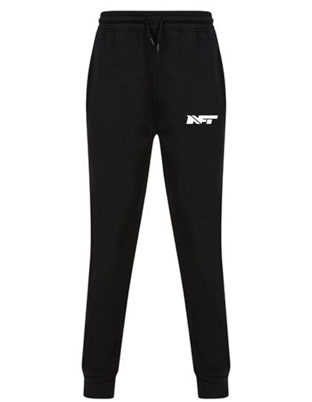 Herren Jogginghose lang NFT Basic, Farben: Schwarz/Weiss