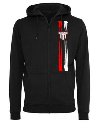 Union 09 Zipper Hoodie UNION Wappen Stripes