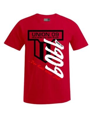 Union 09 Herren T-Shirt Wappen groß 1909 Union 09 Herren T-Shirt Wappen groß 1909