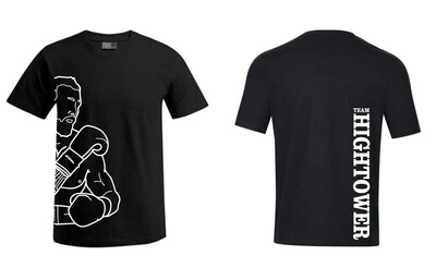 HT Hightower Heavy Oversize Tee Logo and back