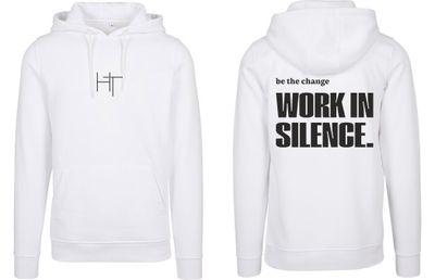 HT Hoodie Team WORK IN SILENCE