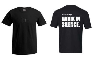 HT Heavy Oversize Tee WORK IN SILENCE