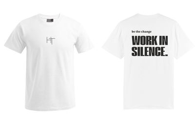 HT Heavy Oversize Tee WORK IN SILENCE