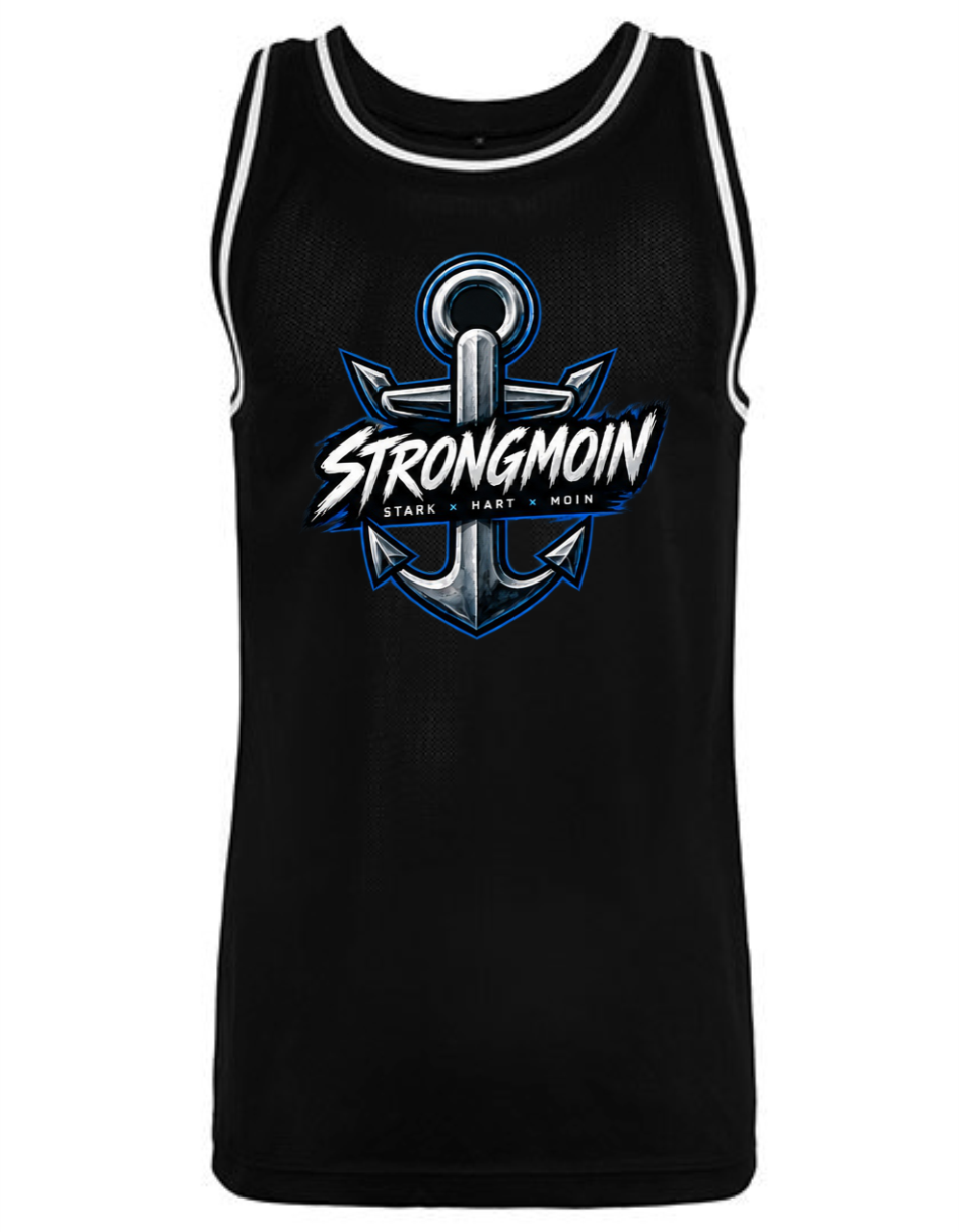 Strongmoin Tank Top 1, Farben: schwarz/weiss