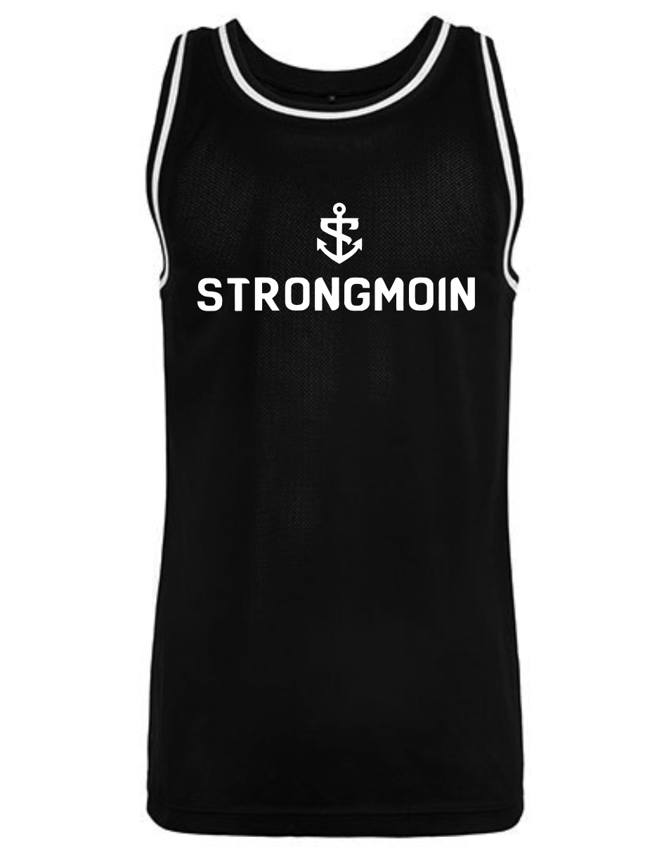 Strongmoin Tank Top 5, Farben: schwarz/weiss