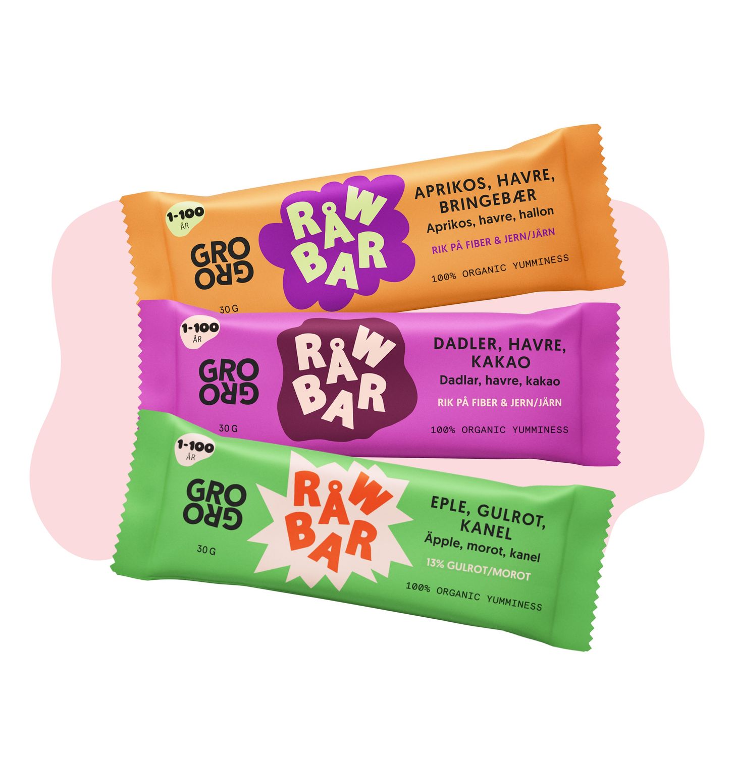 STORmix-paket med alla Råwbar smaker