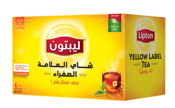 ليبتون شاي اسود 400 فتلة