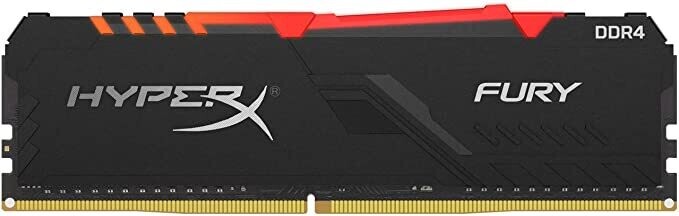 Gebakjes Eindig Steen KINGSTON HYPERX FURY RGB RAM DDR4 8GB 3600