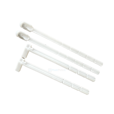 Extended Flush and Fixing rods pack For UVO Flush Plates