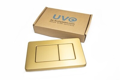 Stainless Steel Brushed Gold Flush Plate