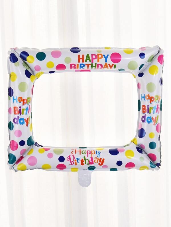 AIR-FILLED BIRTHDAY PHOTO FRAME