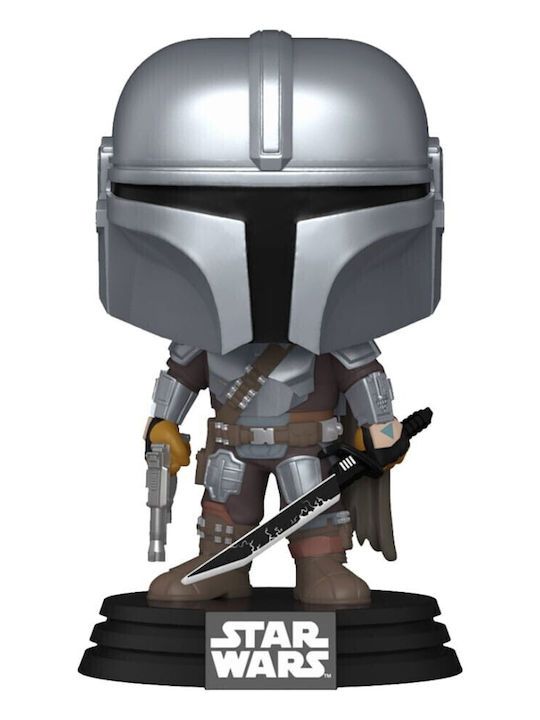 Funko Pop Movies Star Wars The Mandalorian with Darksaber