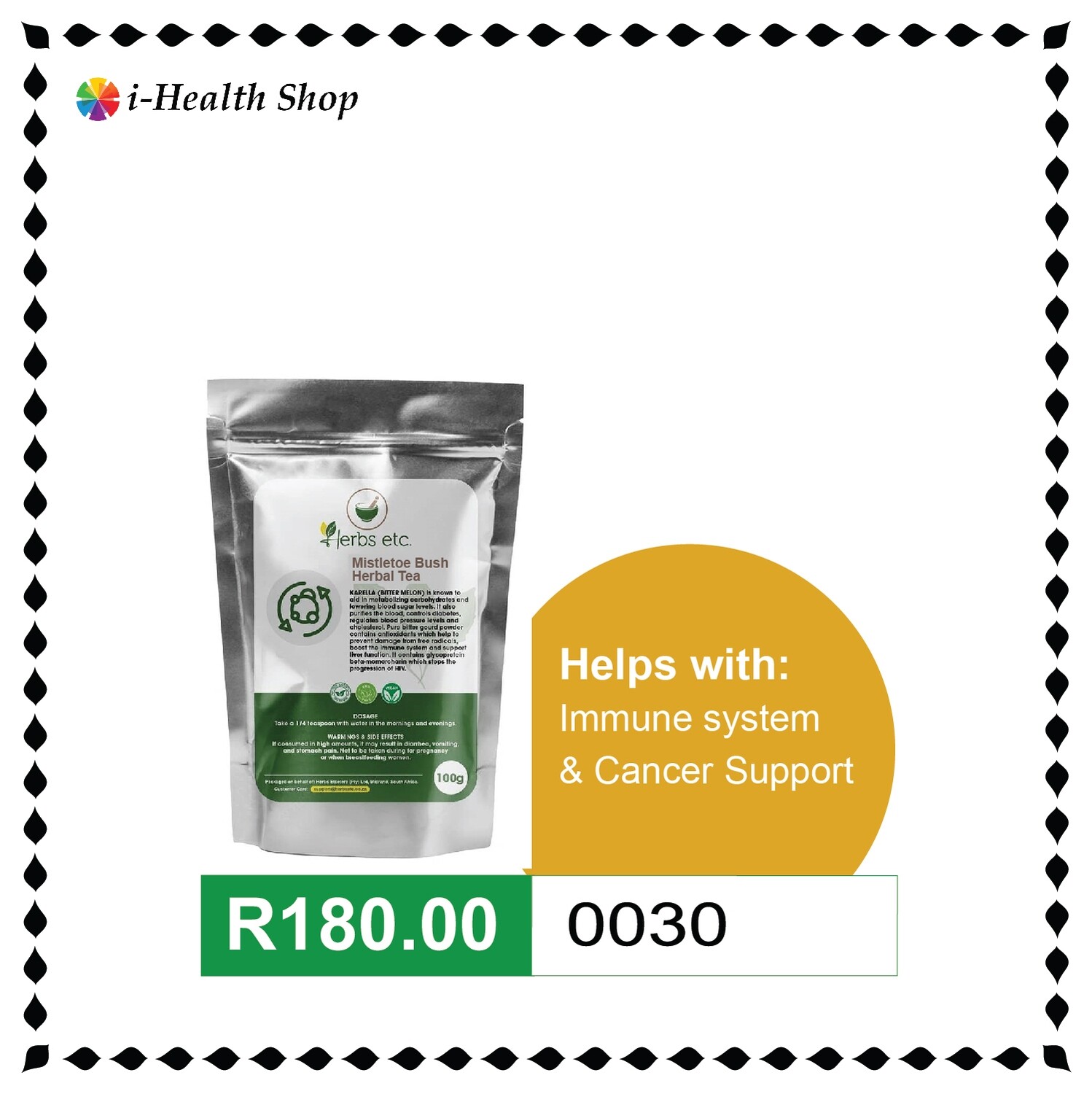 Mistletoe Bush Tea