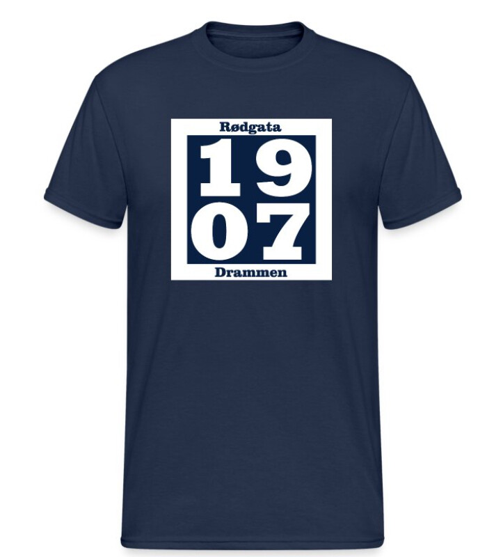 T-Skjorte - 1907 logo - Blå