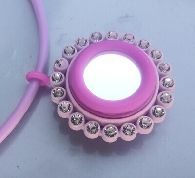 Pink Rhinestone necklace
