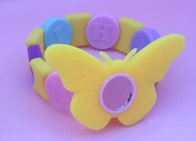 Multi-color Butterfly Bracelet