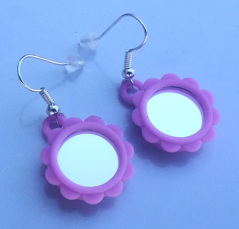 Mini Flower Glow in the dark Earrings