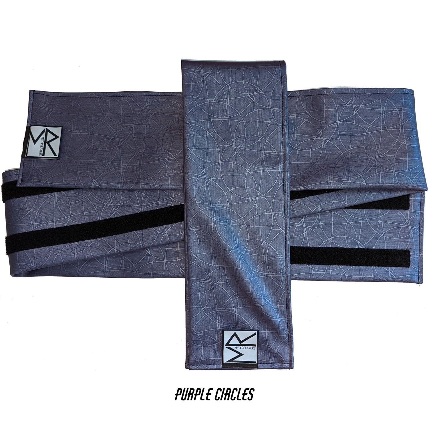 Arm Huggers Set-Purple Circles- Limited Edition