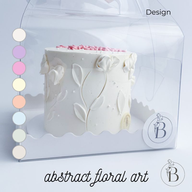 Minitorte - abstract floral art