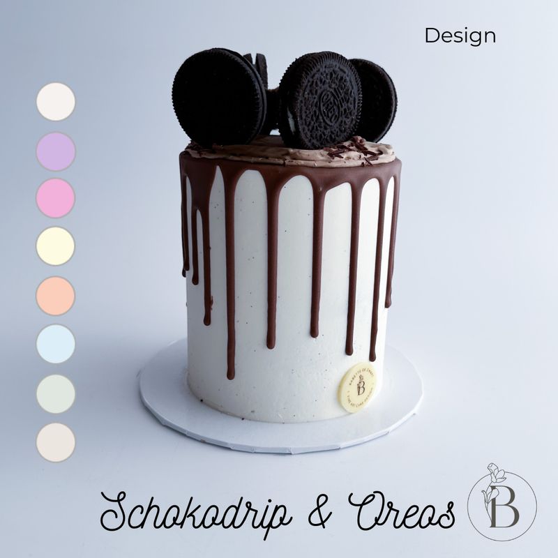Minitorte - Schokodrip &amp; Oreos