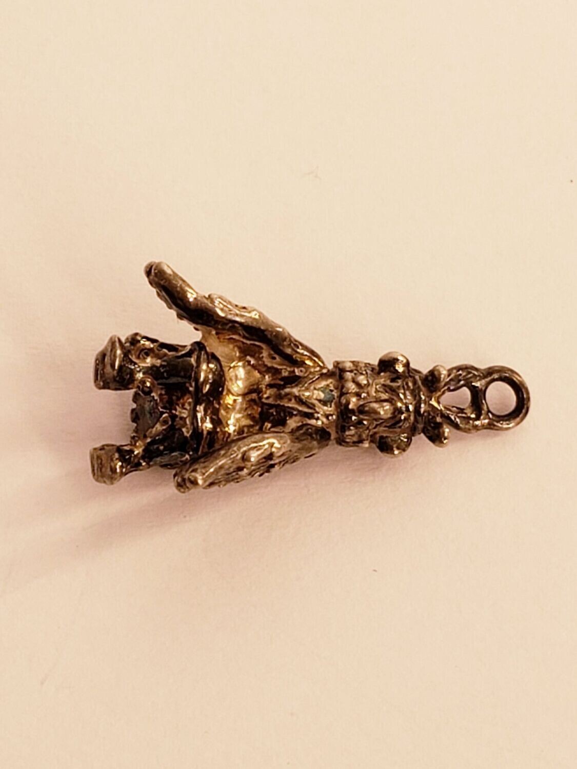 Vintage Sterling Silver Native American Shaman Medicine Man Pendant Charm