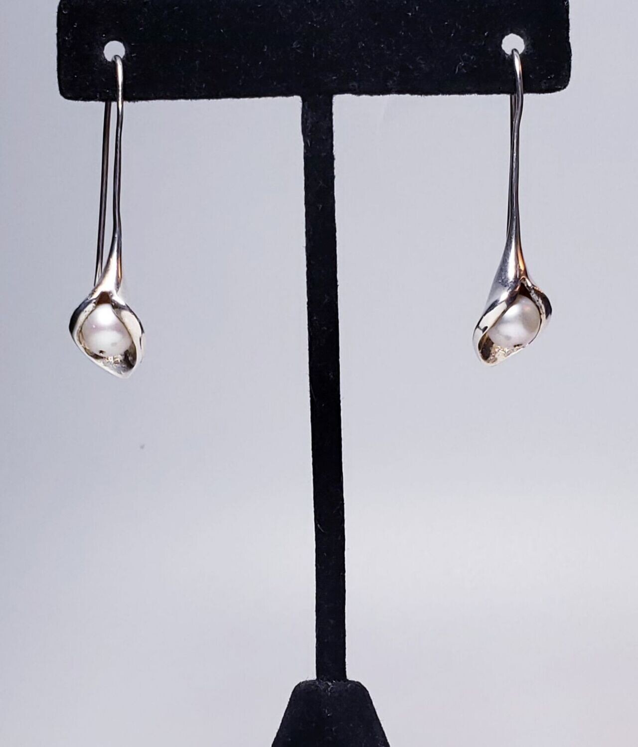 Lilly  Dangle with Cultured Pearl Earrings