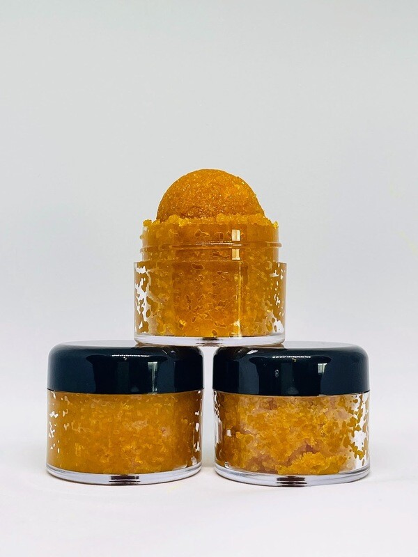 Turmeric Lemon Honey Sugar Lip Scrub