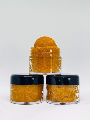 Turmeric Lemon Honey Sugar Lip Scrub