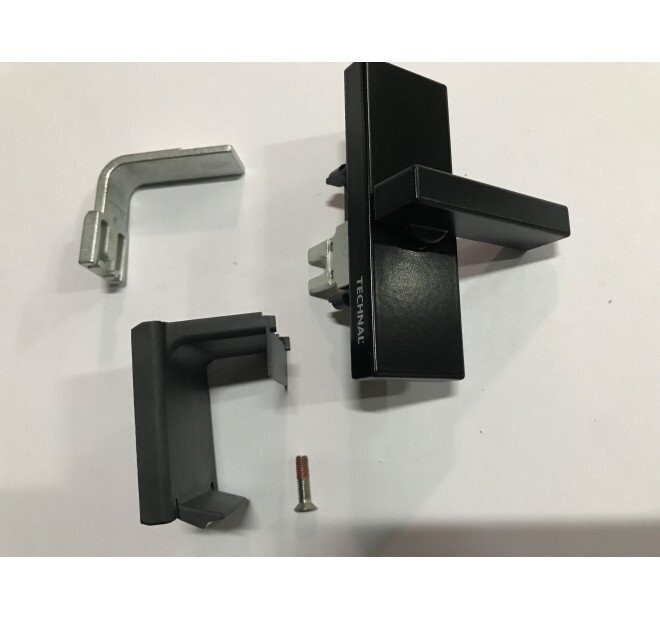 T641003N Verrou semi-fixe noir baie coulissante Lumeal GAM Technal pièce détachée
