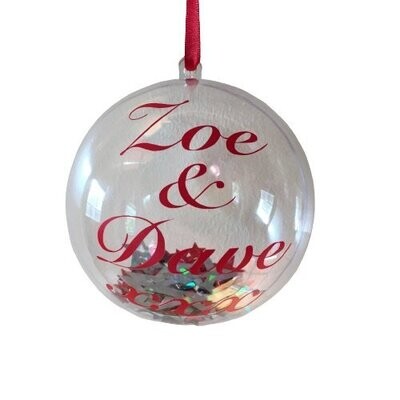 Personalised Baubles & Decorations