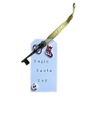 Magic Santa Key, for those with no chimneys|Christmas Tree Decoration.