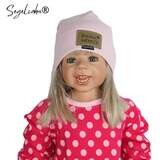 HIPSTER BEANIE MÄDCHEN ROSA MÜTZE RIPPENMÜTZE KINDERMÜTZE HIPSTER MÜTZE MIT SPRUCH