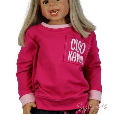 Oversize Sweatshirt Mädchen Pink - CIAO KAKAO