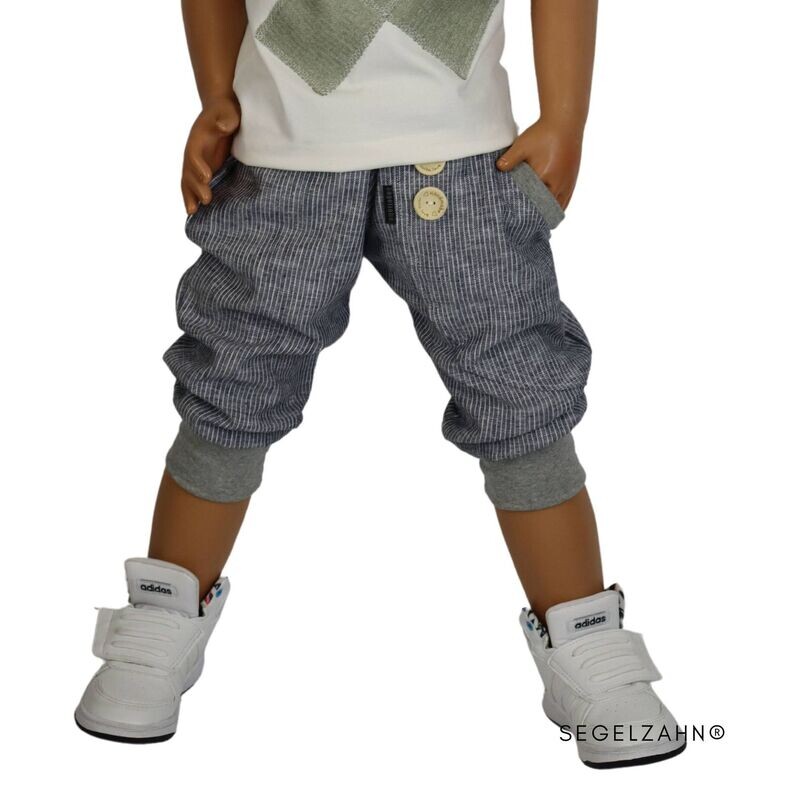 Leinenhose Kinder - kurze Pumphose Unisex Leinenhose Kinder - kurze Pumphose Unisex