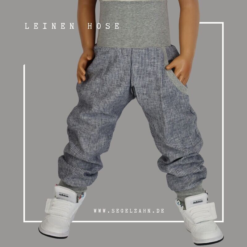 Leinenhose Kinder - Pumphose Leinen Unisex Leinenhose Kinder - Pumphose Leinen Unisex